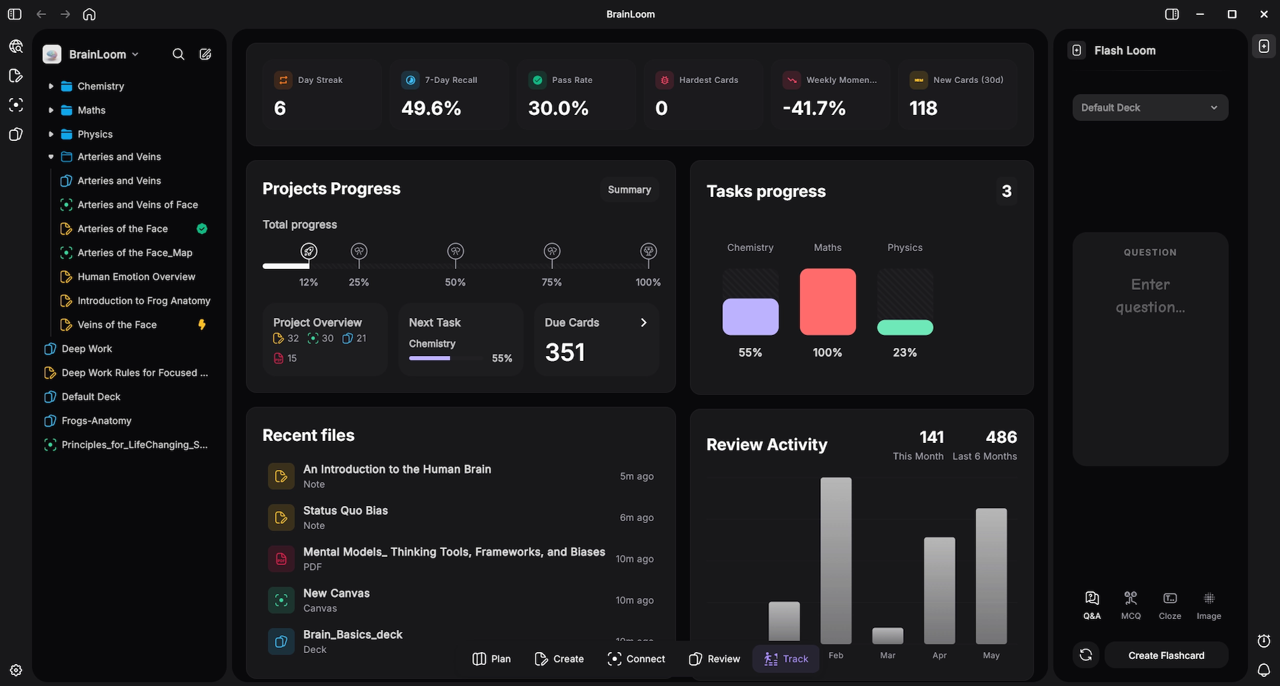 BrainLoom Interface Preview 5